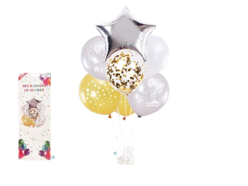 Set aranjament baloane cu suport 064139