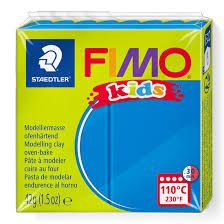 Plastelina fimo kids 42g albastru sth-8030-3
