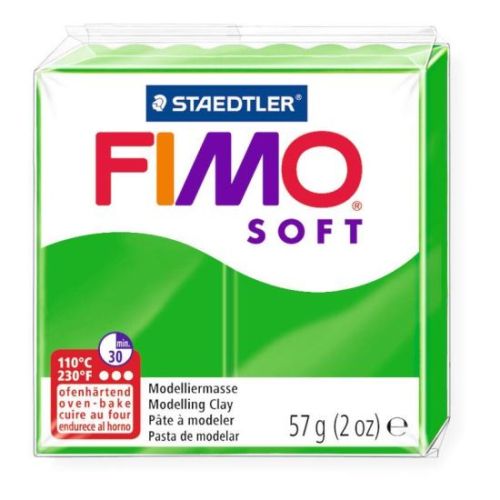 Pasta modelare fimo soft 56g verde tropical sth-8020-53