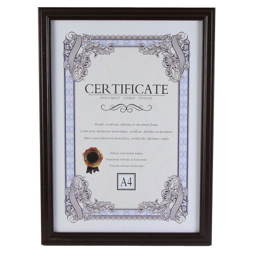 Rama pentru diploma a4 23x31cm negru 3843320