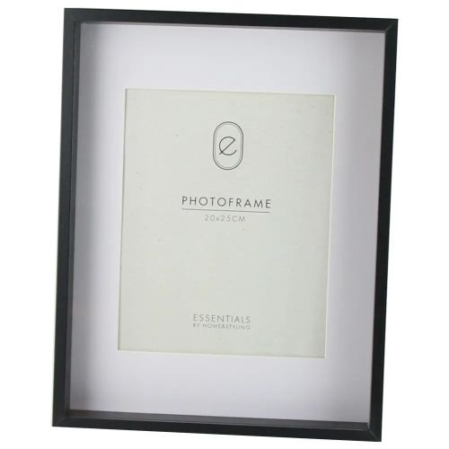 Rama foto din lemn 30x38cm dim poza 20x25cm negru nb1421790