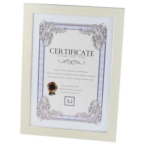 Rama foto diploma a4 din plastic 24x33cm crem 3843318
