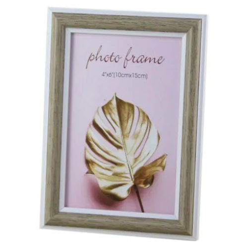 Rama foto din plastic dim poza 10x15cm golden leaf 384313