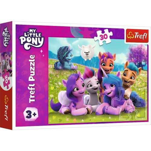 Puzzle trefl 30 my little pony poneii prietenosi 18299