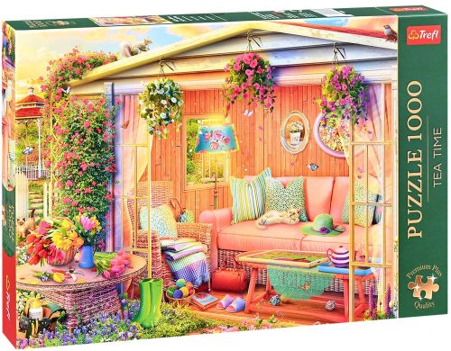 Puzzle trefl 1000 premium plus tea time locul preferat 10801