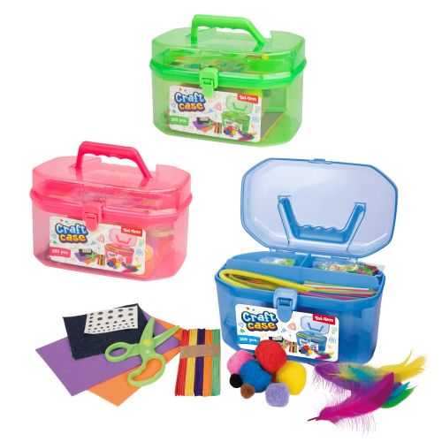 Servieta cu accesorii craft 200 piese/set - toi-toys 47807z