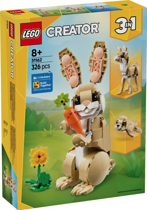 Lego creator iepuras dragalas l31162