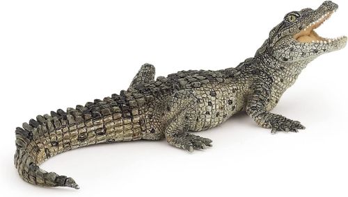 Figurina pui de crocodil papo50137
