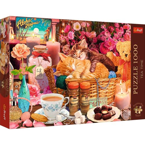 Puzzle trefl 1000 premium plus tea time lucrurile bune 10802