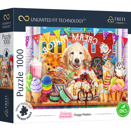 Puzzle trefl uft 1000 petrecerea catelusilor 10699