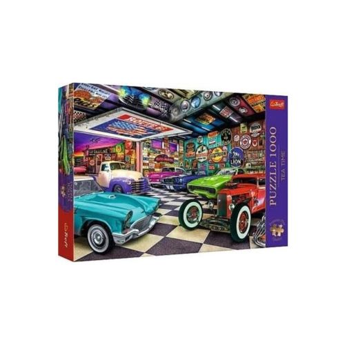 Puzzle trefl 1000 premium plus tea time garajul colec 10845