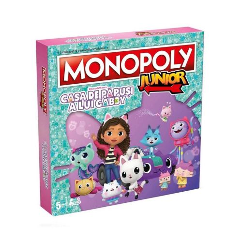 Monopoly joc monopoly junior gabbys dollhouse wm04157