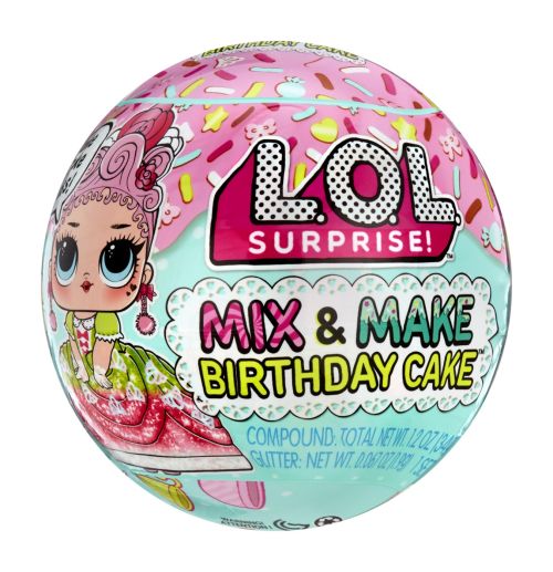L.O.L. Surprise! Mix&make birthday cake papusa tots mga59314