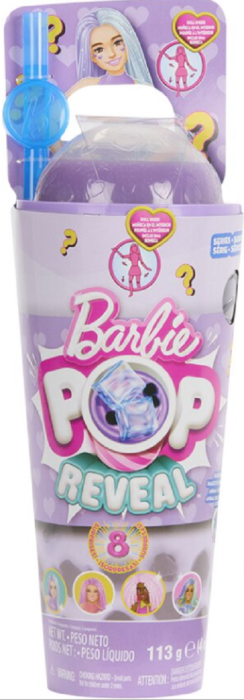 Barbie pop reveal bubble tea papusa barbie taro milk mthtj19