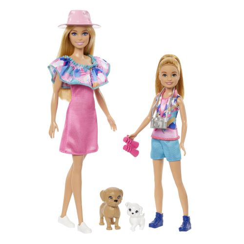 Barbie si stacie set papusa iubitoare de catei mthrm09
