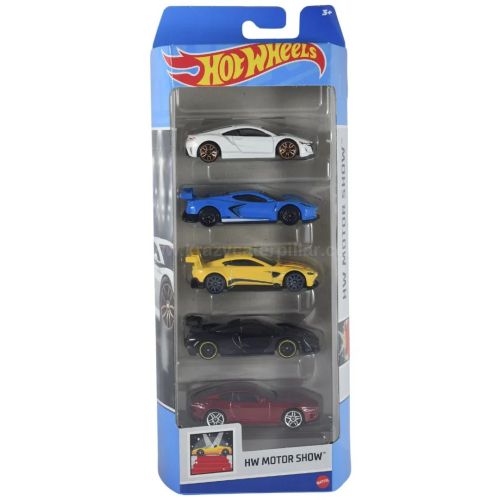 Set 5 masini hot wheels hw motor show mt1806_htv49