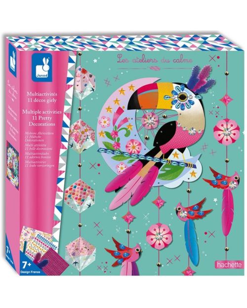 Set creativ - cutie cu 11 decoratiuni j07888