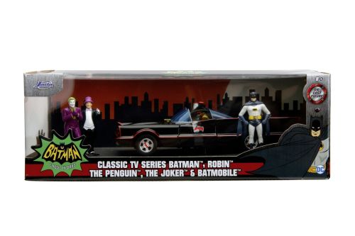 Jada batman set masinuta metalica batmobile  1:24 253215011
