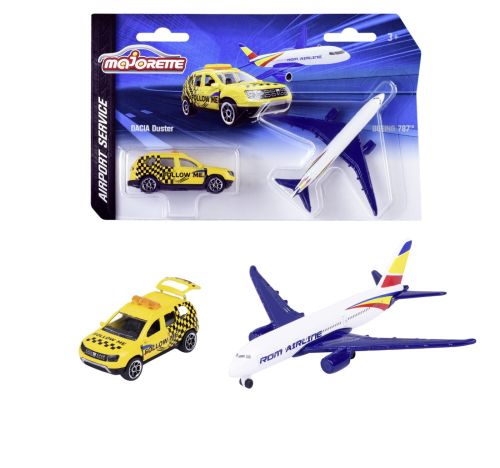 Majorette set masinuta dacia duster si boeing 212057715sro