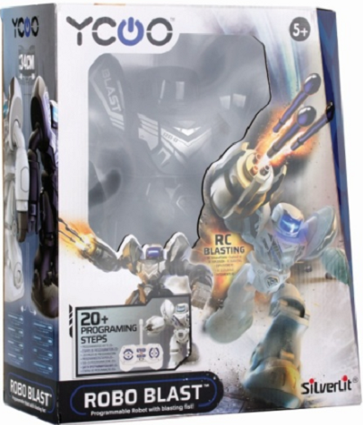 Silverit robo blast robot 7530-88097