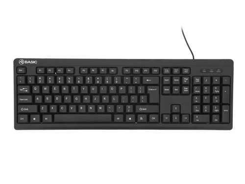 Tastatura cu fir tellur basic us usb negru tll491031