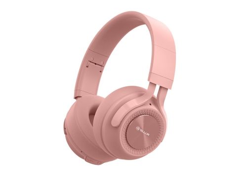 Casti over-ear bluetooth tellur feel roz tll511481