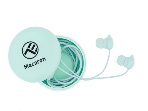 Casti in-ear cu fir tellur macaron albastru tll162132