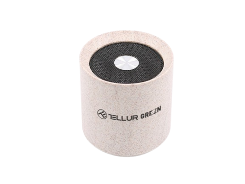 Boxa portabila bluetooth tellur green 3w crem tll161231