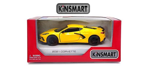 Masinuta metalica corvette 13cm scara 1 la 36 kt5432w