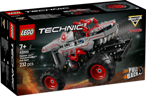 Lego technic monster jam thunderroarus pull-back l42200