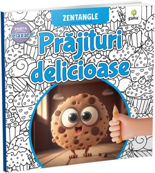 Prajituri delicioase. Carte de colorat