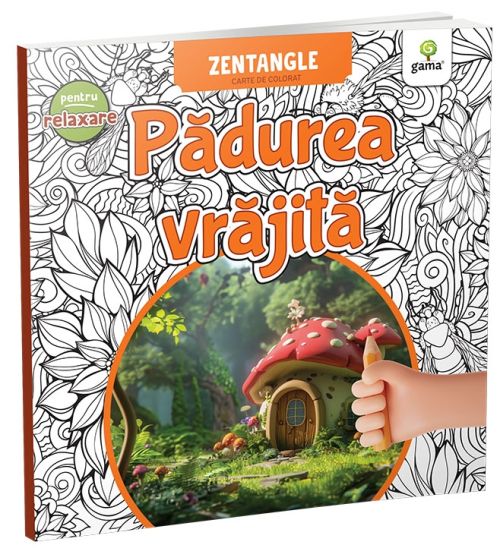 Padurea vrajita. Carte de colorat