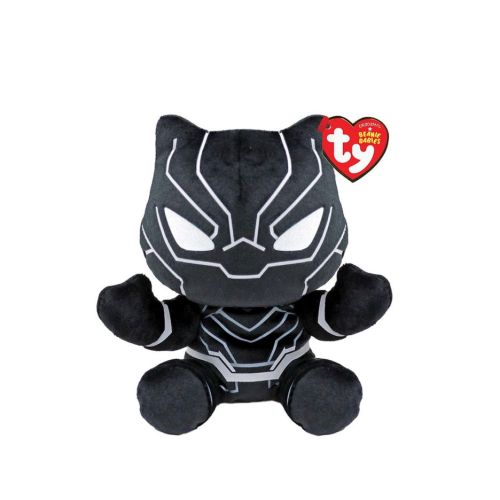 Beanie babies soft marvel black panther 15 cm ty44000