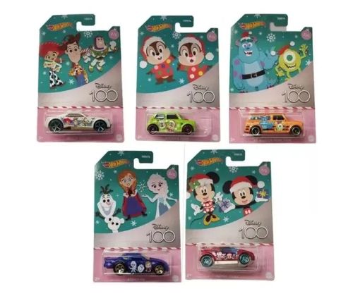 Hot wheels masinuta metalica disney 100 scara 1:64 mthmv75