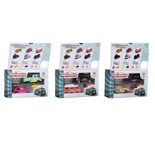 Majorette set 2 masinute volkswagen 212055006