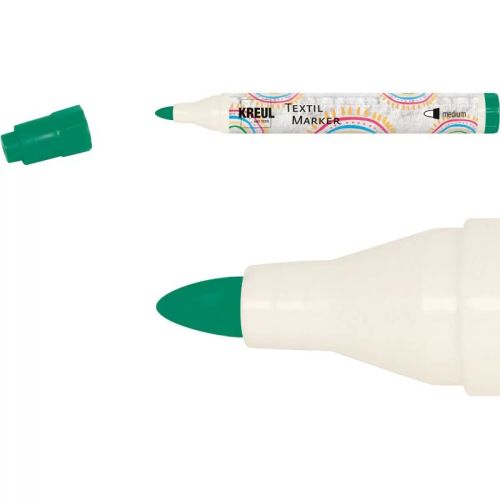 Marker textile mediu kreul 90766 green