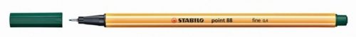 Stabilo point 88 verde inchis 88/63