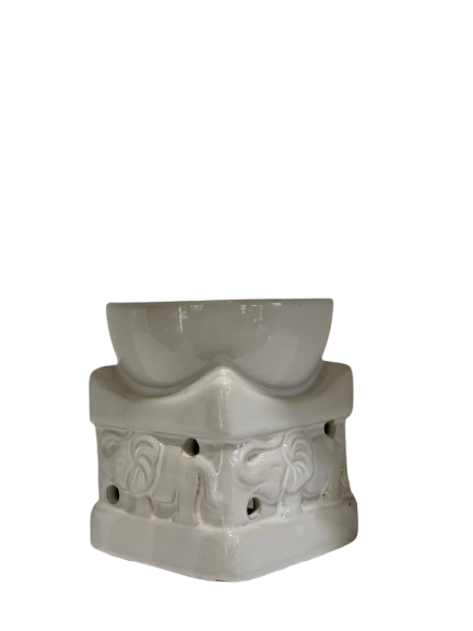 Candela aromaterapie din ceramica elefant ar56