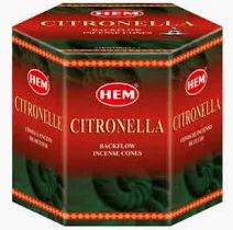 Conuri parfumate citronella