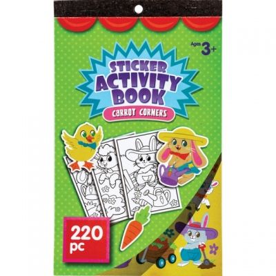 Carte de activitati 147x242mm cu stickere centrum 89720