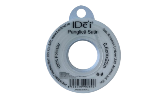 Panglica satin la multi ani 0.6cm*22m