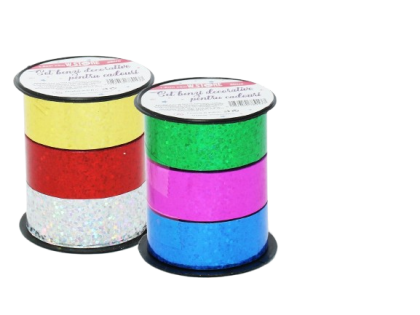 Set benzi decorative pentru cadouri 1.8cm x 3m 3buc