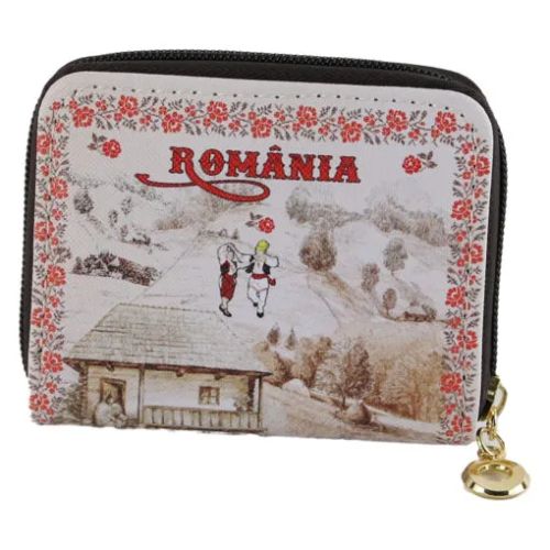 Portofel Romania 10.5x8.5 cm 387130