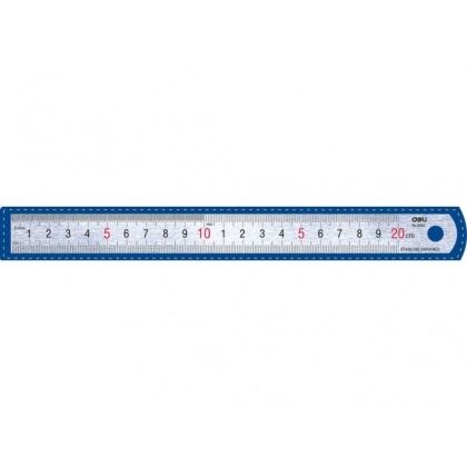 Rigla Metal 20cm Deli DLE8462