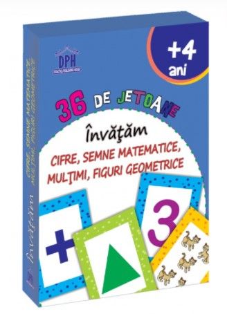 Jetoane- Invatam cifre, semne aritmetice, multimi , figuri geometrice