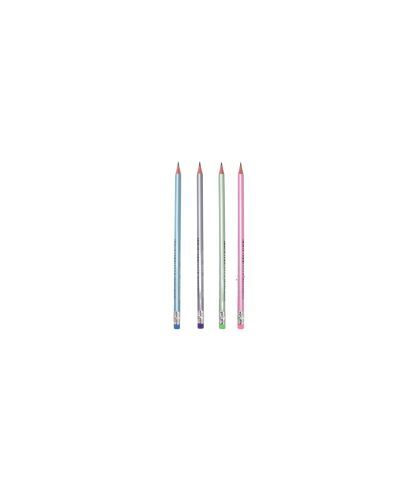 Creion grafit hb radiera pastel s-cool sc146