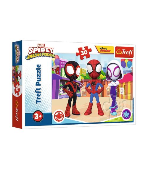 Puzzle trefl 30 spiday cei 3 prieteni 18285