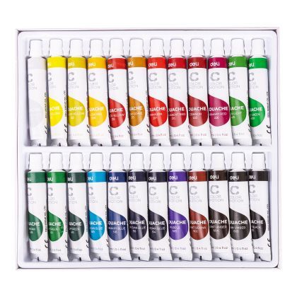 Tempera 24 culori 24ml deli dlec1124