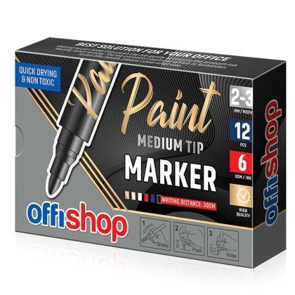 Marker permanent vopsea aurie 2/3mm of525
