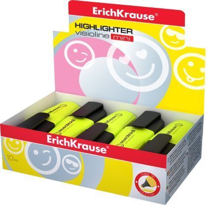 Textmarker visioline mini galben erich 42753